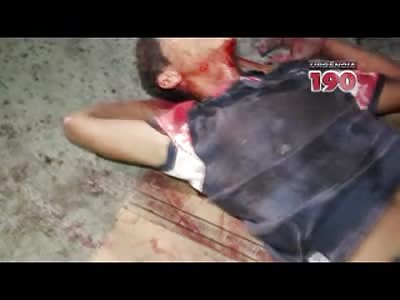 Kid Shot in the Head Carries on Full Conversation with Paramedics while Perfect Timing News Crew Films