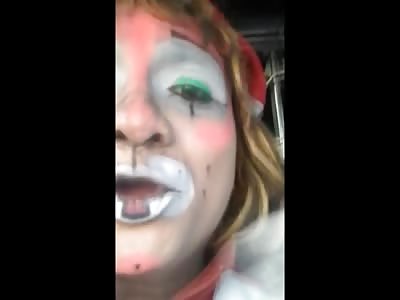 Clowns videotape Oil Tanker Truck Driver Burning to Death on the Highway next to his Truck