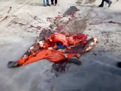 New Much More Clear Footage of Man Crushed to Death by Steamroller at Work Accident