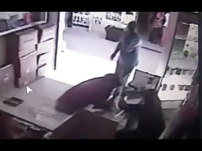 Man Gunned Down and Killed while Talking with his Buddy in a Store