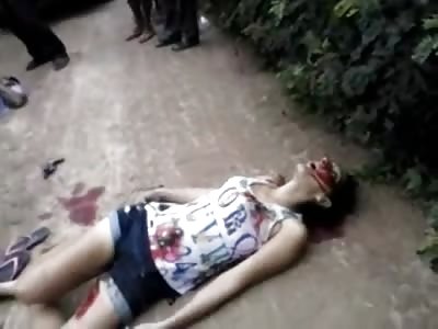 Man Shoots his Wife Dead and Then Tries Killing himself but he's Left in Agony on the Street in this Crazy Murder Suicide