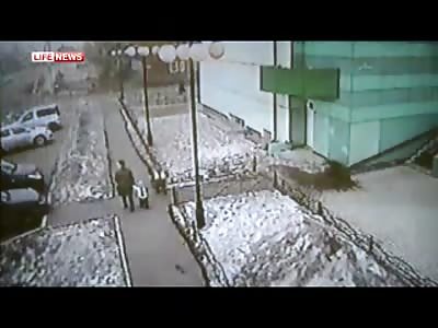 HORROR: Woman and Two Little Kids Runover on a Sidewalk by Drunk Driver