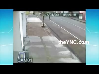 Brutal Accident Sends Bicyclist to his Death