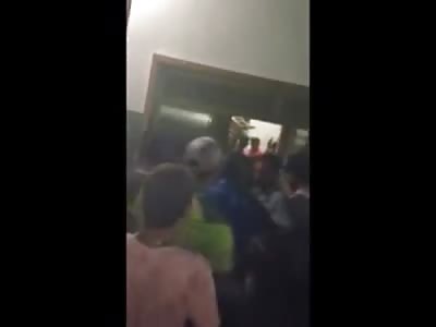 Blood Thirsty Mob Brutally Beats Young Rapist to Death at Police Station 