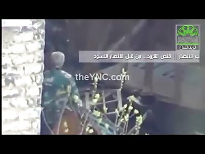 Sniper Lands a Perfect Head Shot on Gray Haired Older Soldier