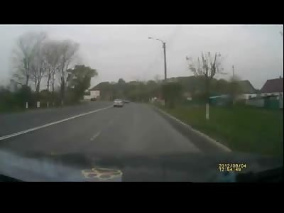 Motorcyclist and his Female Passenger Die on Impact with Tree