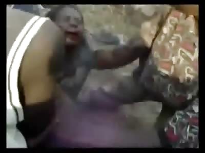 Horrific Video Shows Woman Beaten, Stoned and Burned Alive by Psychotic Mob