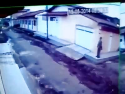 Murder is Caught on Video Man waiting for Someone at Corner is Shot Point Blank in the Chest