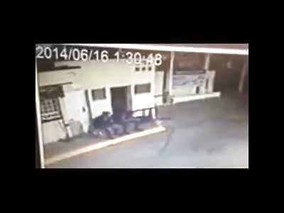 Security Guard Shot Dead while Sitting on a Bench