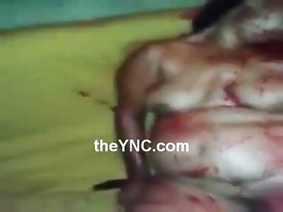 Woman is Found Stabbed to Death Naked on a Couch.. Killed by her Husband