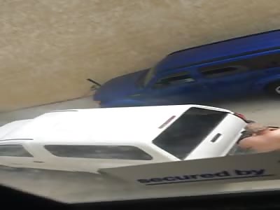 Crazy Female Neighbor Goes Berserk and Nearly Kills That Dude in the Wheelchair