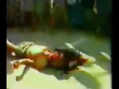 Shocking Video Shows Man Beaten, Stabbed then Beheaded by Elderly Woman