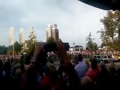 ONE More Video of Monster Truck Crash You can Hear Fan Screaming in Terror as Truck Crashes into Crowd