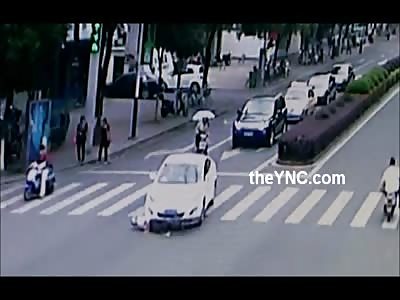 Elderly Man is Slowly Crushed Under Car That Has No Fucking Idea How to Drive
