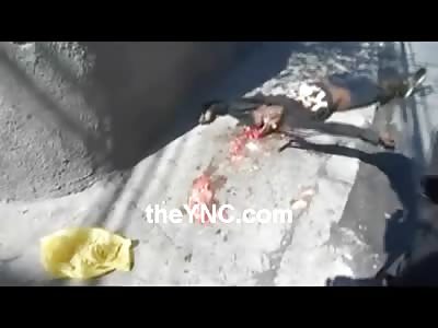 Better Quality Footage of the Unlucky Drug Dealer that Got a Hair Cut