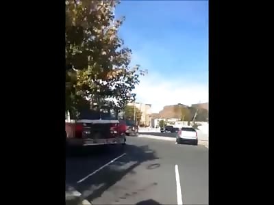 Man jumps from High Radio Tower to his Death caught on Cell Phone Camera in Long Branch New Jersey 