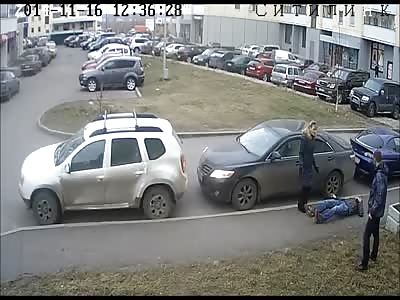 RAGE: Parking Dispute Ends in a Brutal Beating