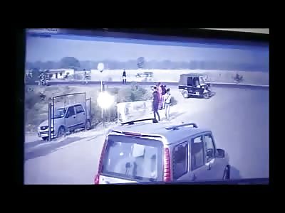 Very Brutal Head on Collision with a Truck