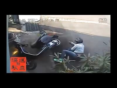 Prepare to Watch a very Lucky Man Miss Having his Head Crushed by Literal Centimeters