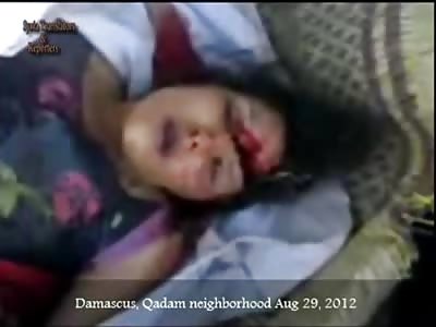 Dead female with hole in her head