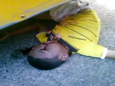 Kid death by Bus in Colombia