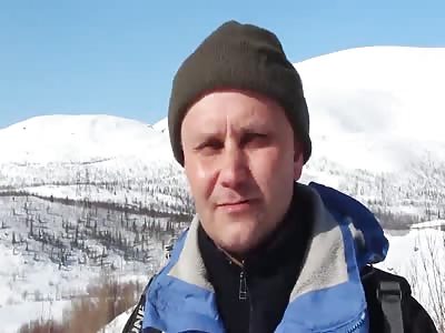 Full vid of self surgery on guy's leg