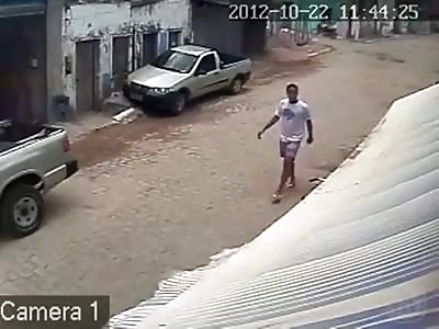 comerciante assassinado em Salvador na Bahia  Brasil....dealer murdered in Salvador Bahia Brazil