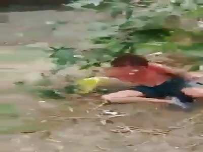 This is What Happens When you get Caught Stealing in the Slums