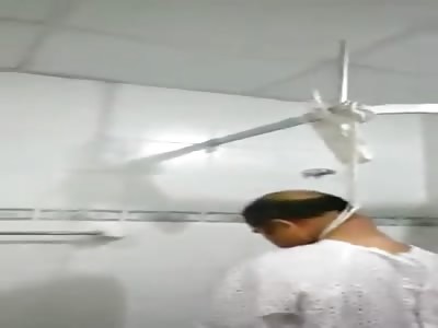 Man found dead in his hospital room... Suicide by hanging