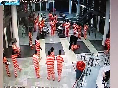 Jail Officer Beats Inmate to Death