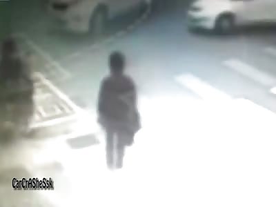 Innocent Bystander Killed by Flying Scooter  