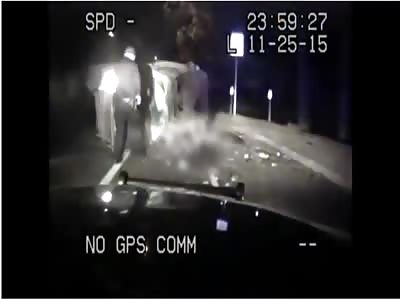 Police Officer Shoots a Lone Survivor Climbing Out of Car after Accident..NO CHARGES 