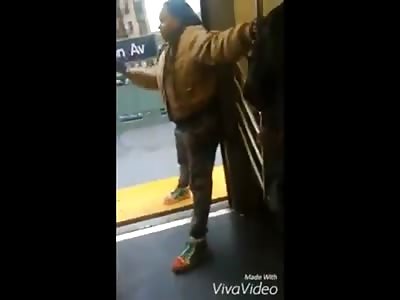 This is what happens when you have a LOUD Mouth Girl..She Spits on the Wrong Guy and you Get Your Ass Kicked 