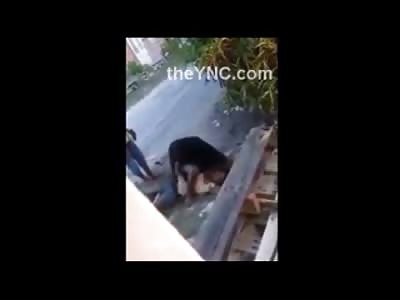 Crazy Man Sniffs his Girl's Vagina to See if She is Cheating 