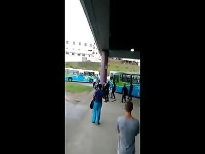 Ax Wielding Man is Shot by Police then Arrested 