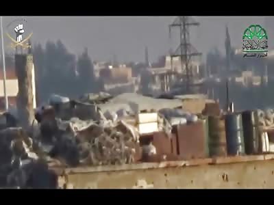 Sniper vs. Sniper..One is Shot in the Face (From ISIL)