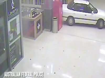 Jewellery store ram raid.