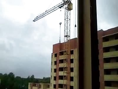 THUD..SPLAT..Whatever, The girl fell from a construction crane