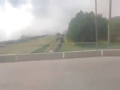 *RUSSIAN TERRORISM*  terrorist organization DPR burned the Christian church