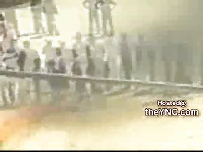 man slowly burned alive in brazil