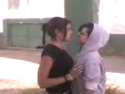 Girl is kicked on face