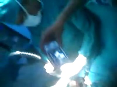 Inside The Operation Room - Sawing Off a Limb