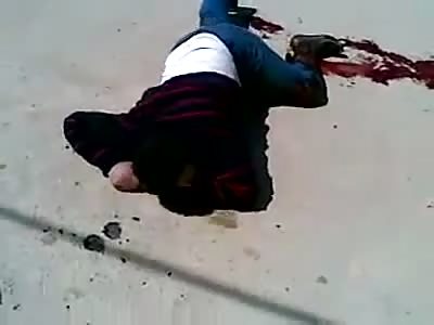 Man Shot in the Leg Bleeding Out Gets Blasted for Good