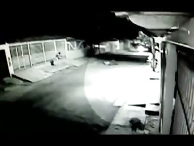 BAD LUCK: Man Wounded by Gun Shot is Run over by Rider