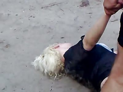 Ukrainian girl in narcotic overdose