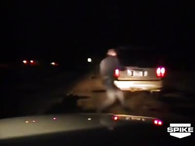 Drunk driver shot police officer