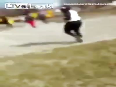 Wild Animal Attacks Girl and Her Little Brother