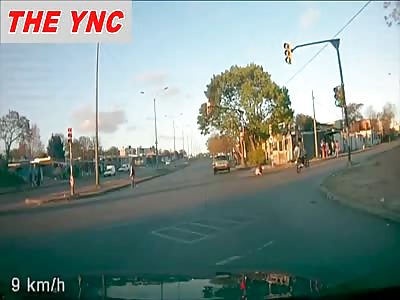 LITTLE GIRL JUMPS OUT OF MOVING CAR