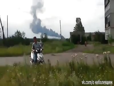Malaysia Airlines Plane, With 295 Aboard Crashes in Ukraine, shot down by Terrorists 