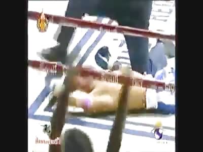 Brutal Elbow blast (VOLUME UP!!)